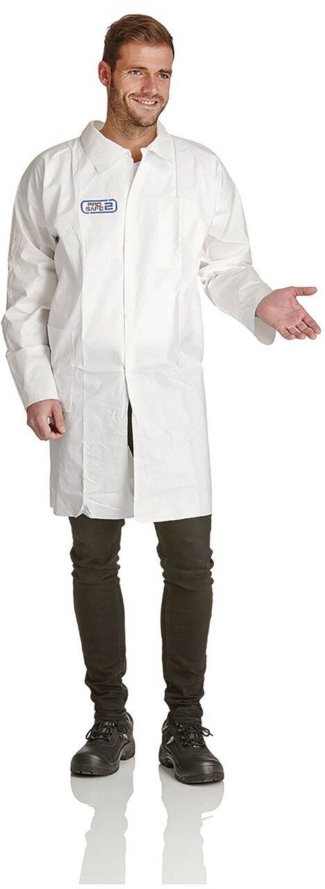 ProSafe® 2-Kittel, weiß, Größe XL