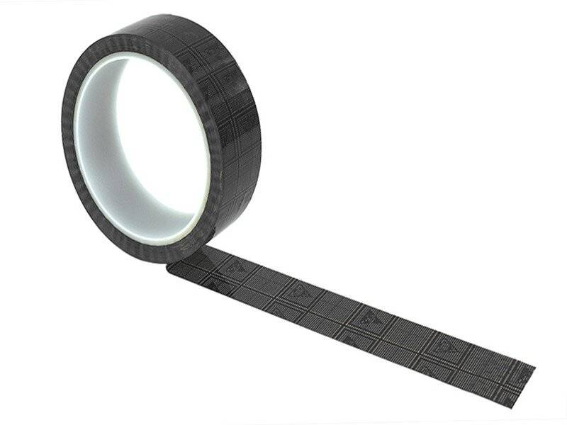 ESD-Grid-Klebeband mit ESD-Warnsymbol, bronze, 24 mm, 36 m