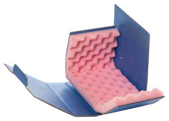 ESD Versandschachtel SAFESHIELD, 200 x 140 x 50 mm, mit PU Schaum
