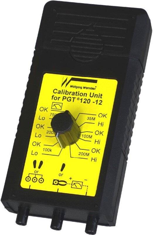 Kalibriereinheit für PGT 120, mit 12 DIP-Schaltern