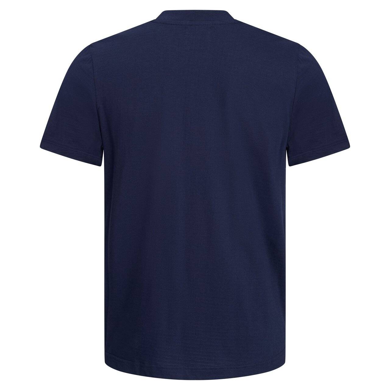 ESD-T-Shirt mit Brusttasche, rundhals, 150g/m², marineblau, M