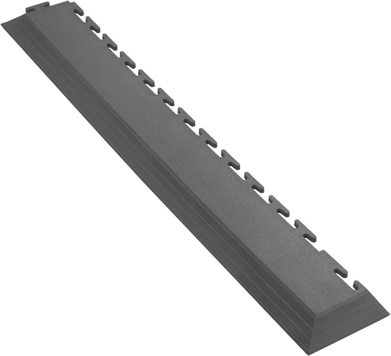 PVC Eckrampe, T-Lock, graphit, 590 x 90 x 10 mm, 1 Stück
