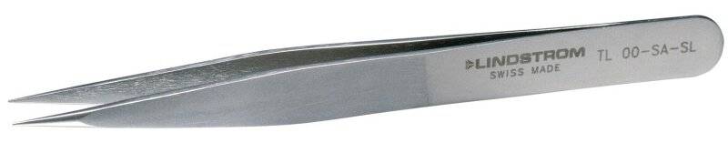 Hochpräzisions Pinzette, Sline, flach/spitz, 120 mm