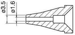 Entlötdüse Ø 1.6 mm, N60-04