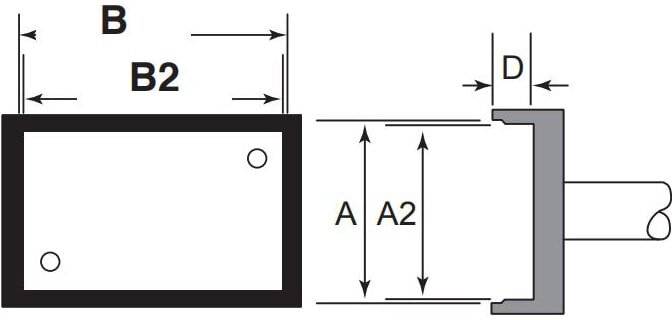 SMD-Lötspitze für Geräteserie MX für Bauteil QFP 100, Serie 700/412 °C