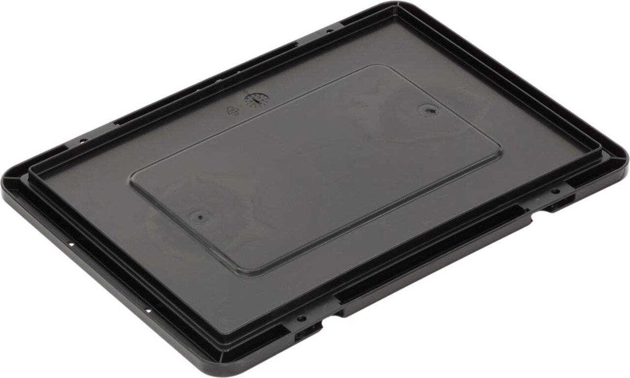 ESD Auflagedeckel BL, schwarz, 400 x 300 mm