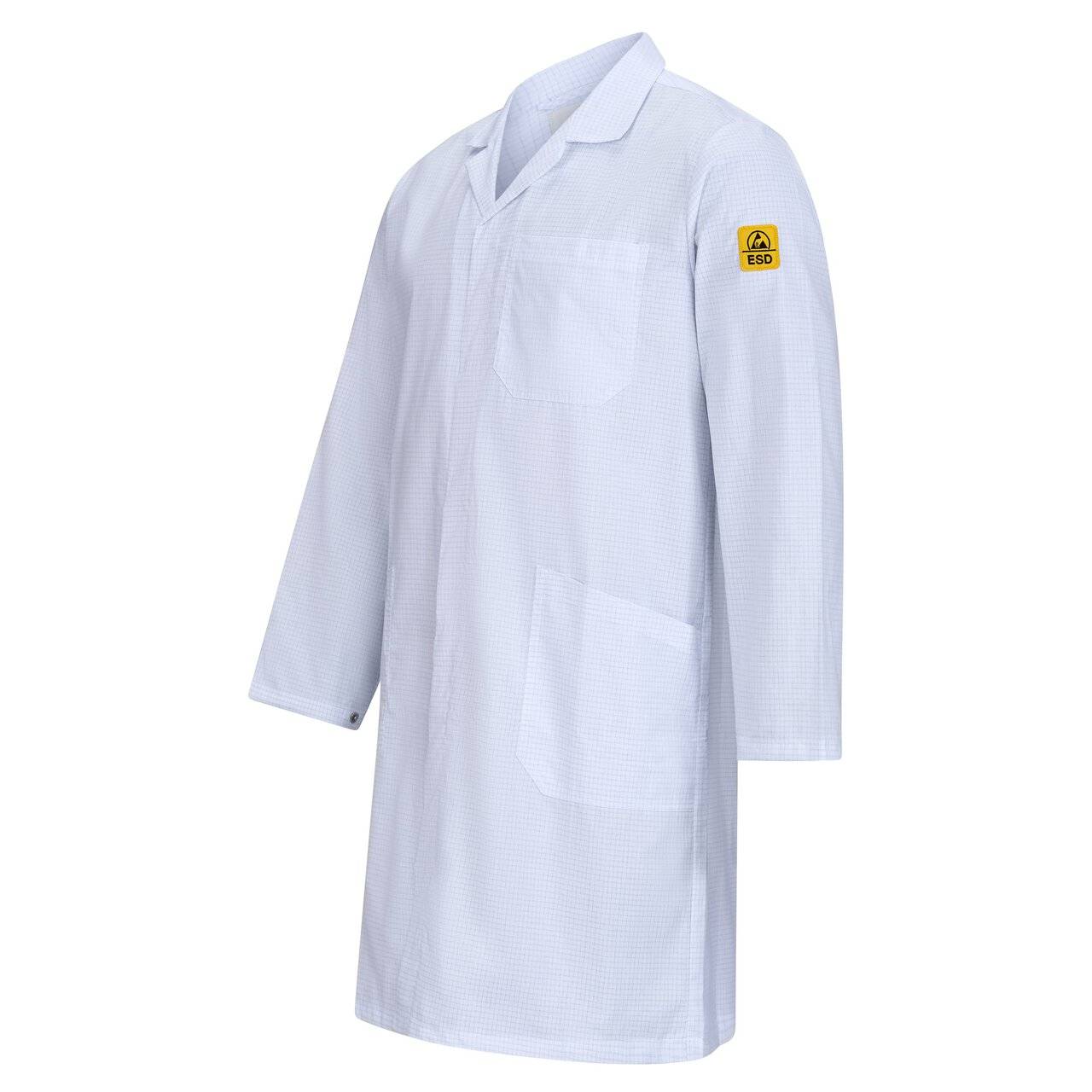 ESD-Arbeitsmantel Eco Line, 140 g/m², weiß, XS