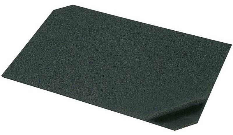 ESD Zwischenlage für Lagerbehälter, mit aufgeklebtem 3 mm PE-Steckschaum, 553 x 353 x 6 mm