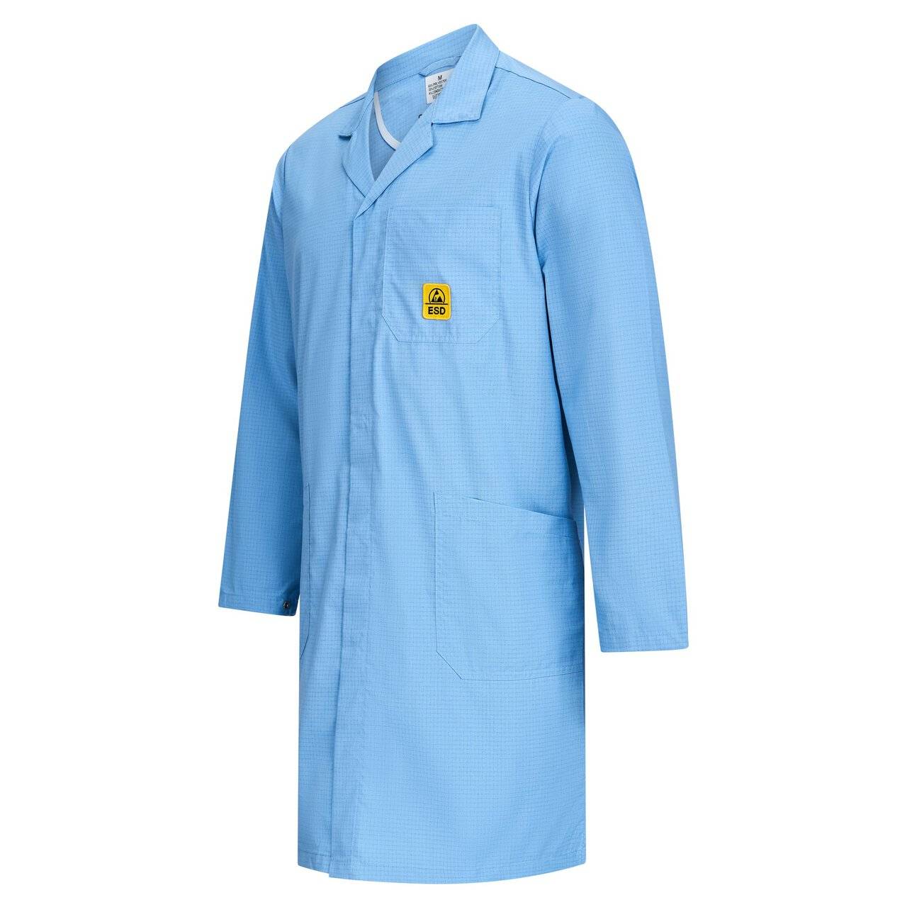 ESD-Arbeitsmantel Pro Line, 146 g/m², hellblau, XL