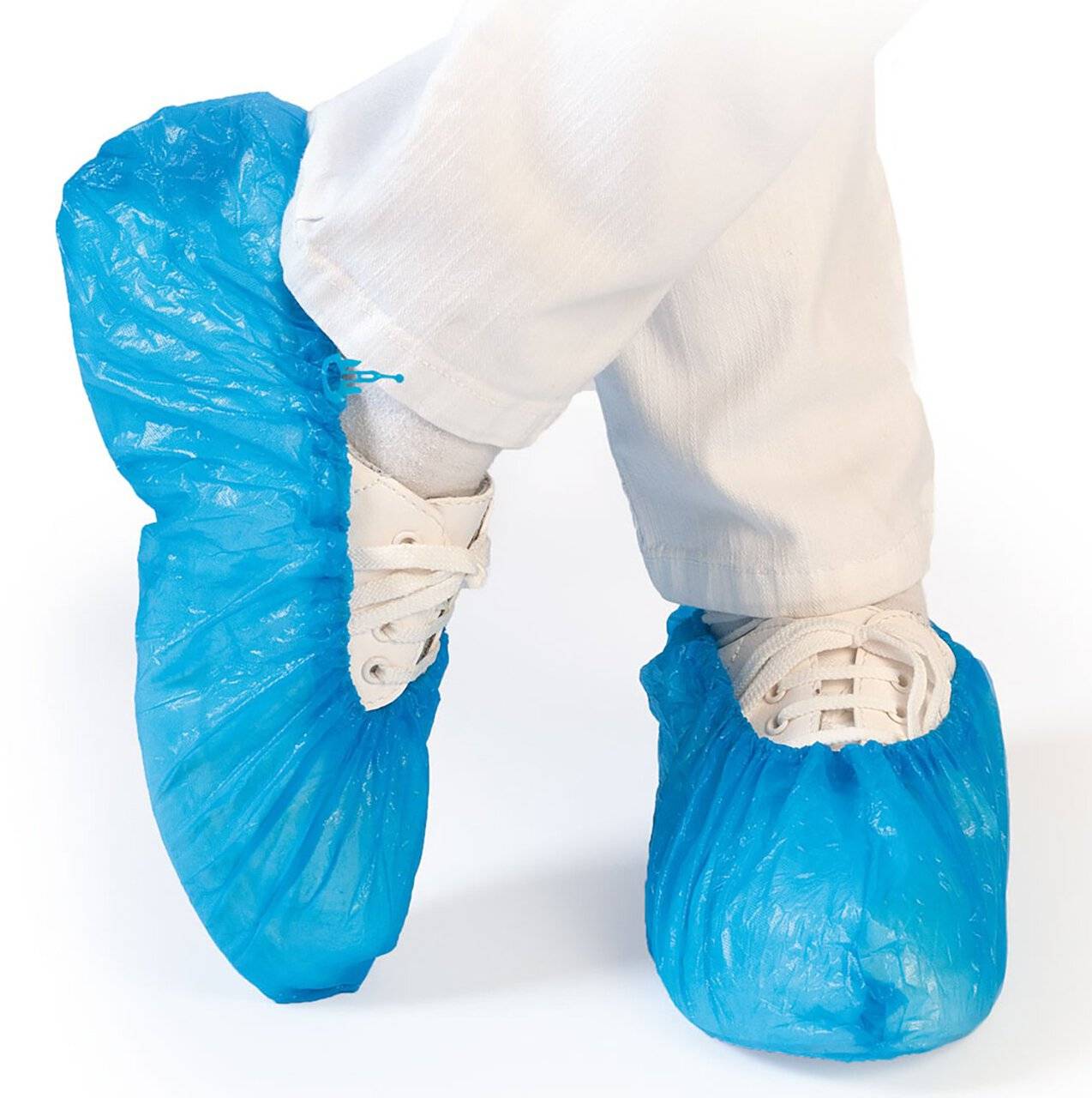 Hygostar Überschuh CPE, blau, für HYGOMAT 110 Stück/Pack, 47cm