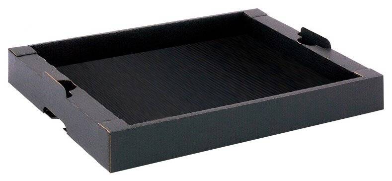 ESD Tray 05-CTR, stapelbar, 351 x 246 x 31 mm