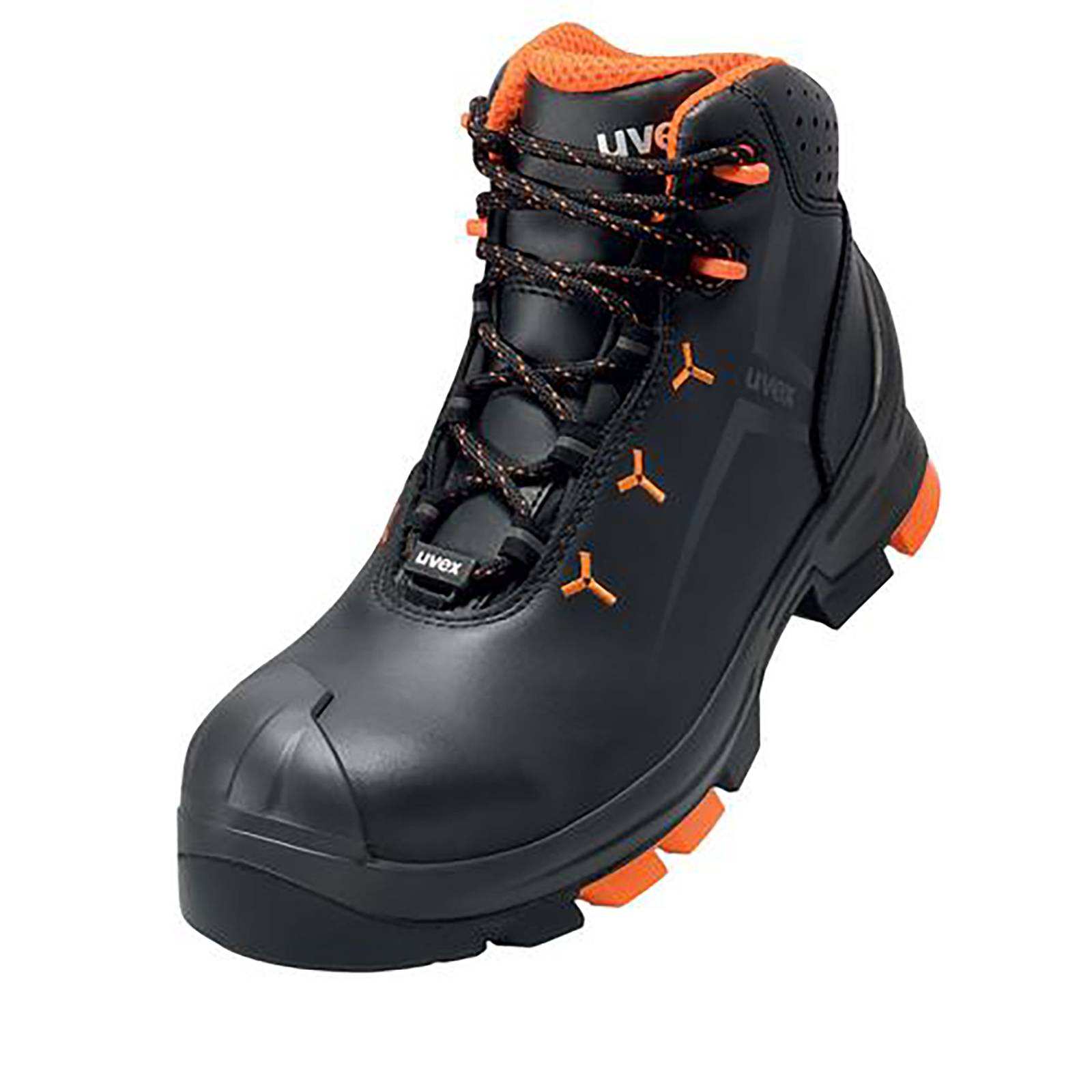 uvex 2 Stiefel S3 schwarz, orange Weite 11 Gr. 35