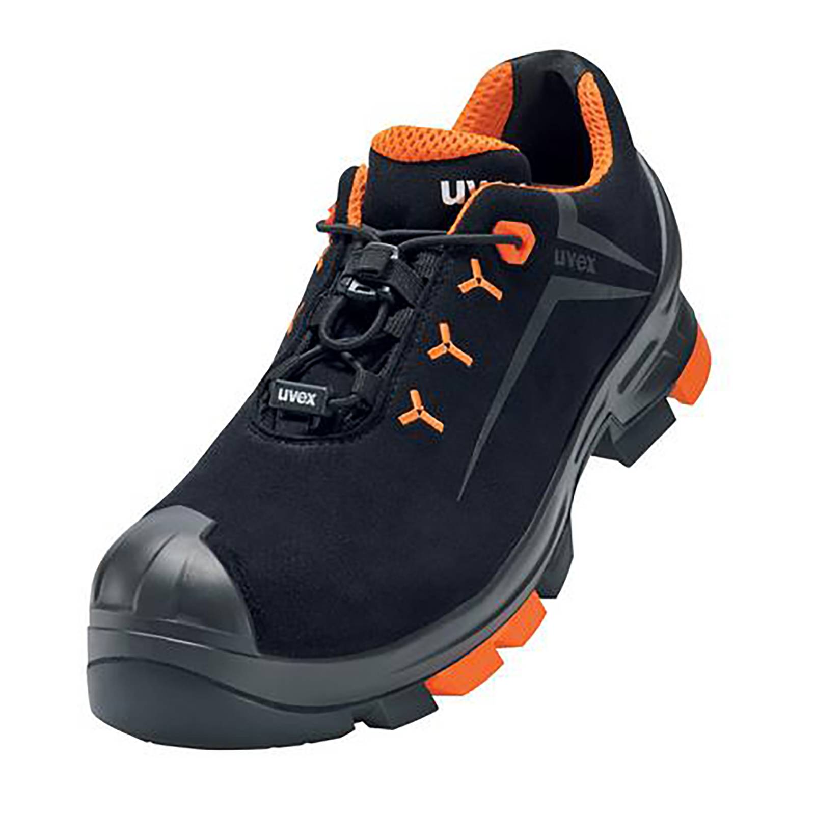 Uvex 6508146 2 Halbschuhe S3 65081 schwarz, orange Weite 10 Größe 46