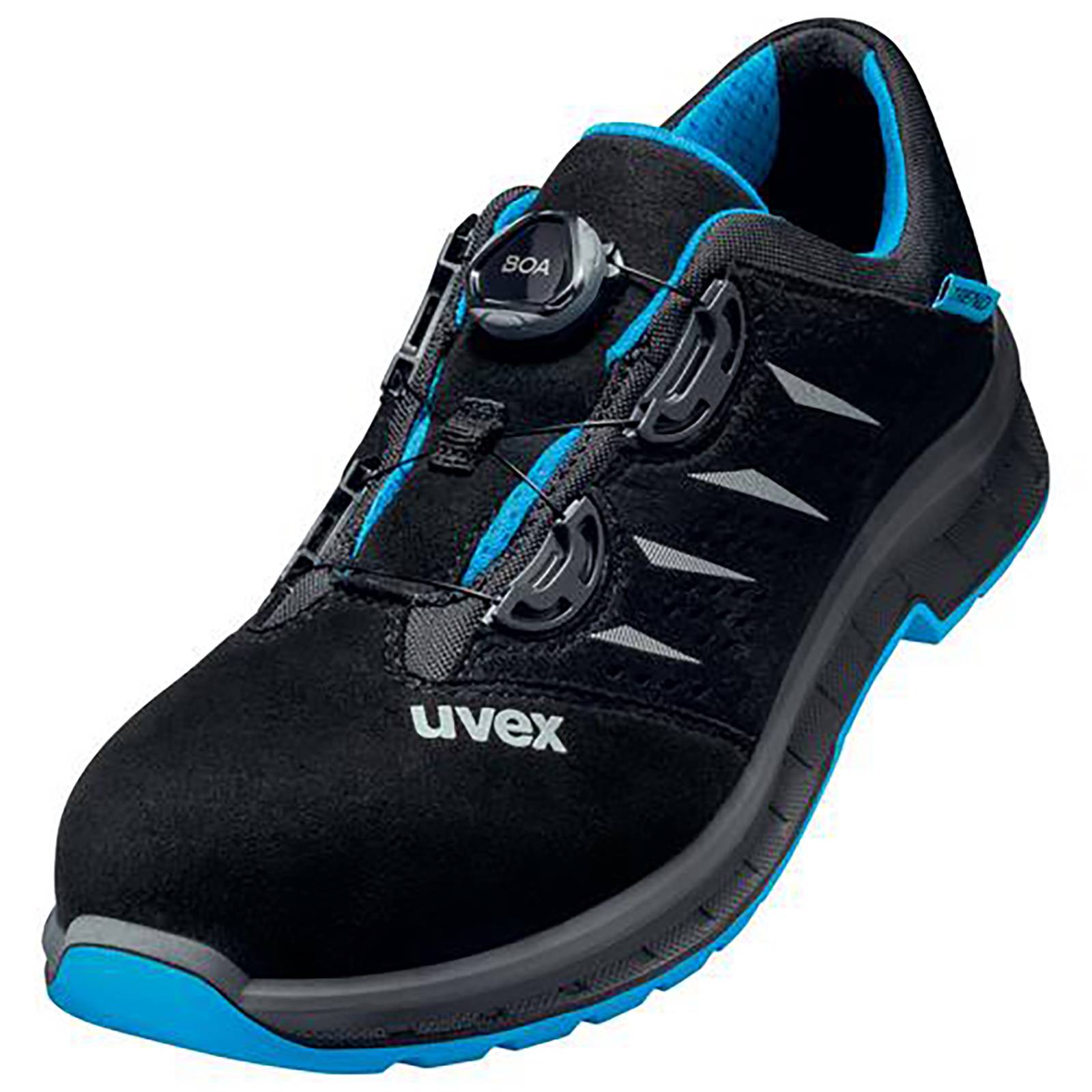 uvex 2 trend Halbschuhe S1P blau, schwarz Weite 11 Gr. 42