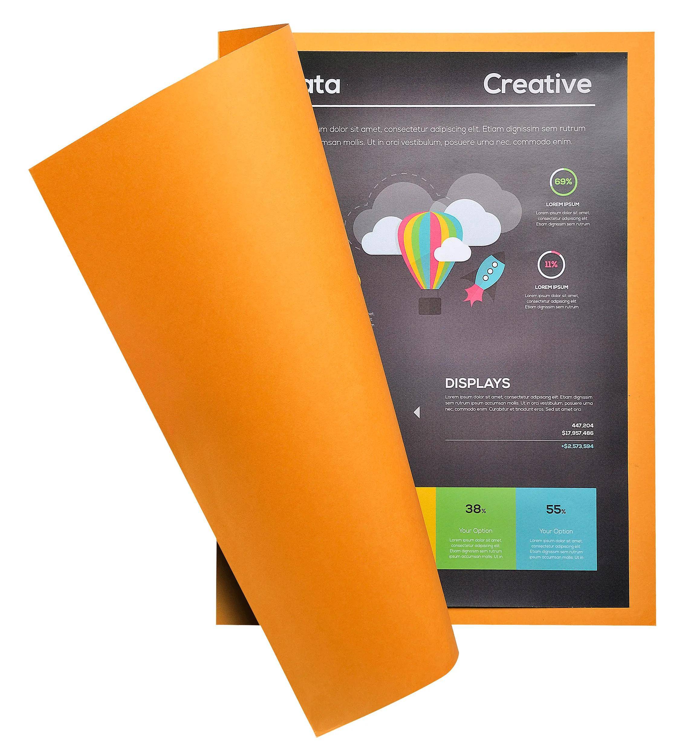 Exacompta 10x 10er Packung ROCK''S 210 24x32cm - Ocker - 217126E