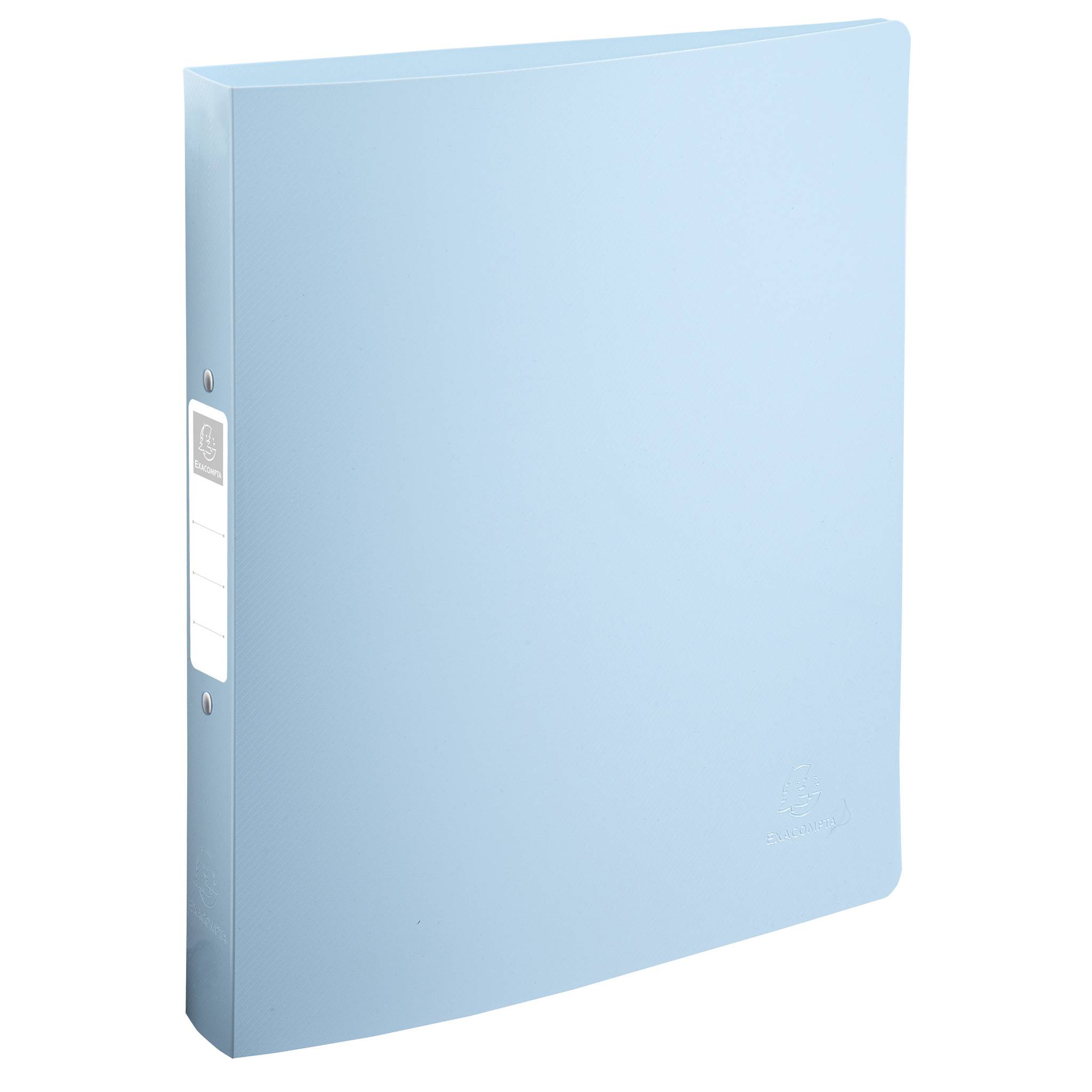 Exacompta 12x Ringbuch A4 Maxi 2Ring 30mm Recycling-PP BeeBlue sortiert 54140E