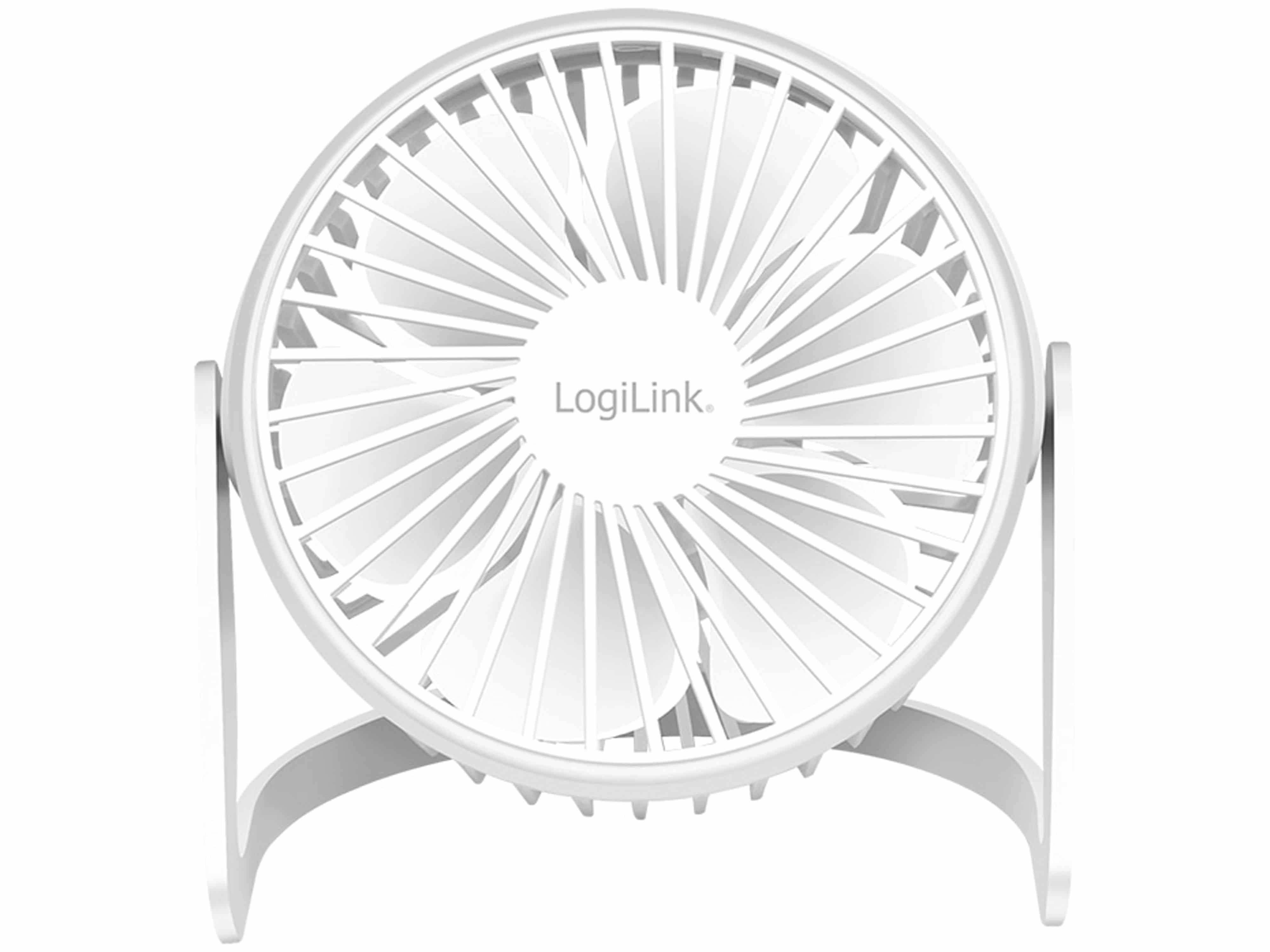 LogiLink UA0402 USB-Ventilator (B x H x T) 140 x 115 x 147mm