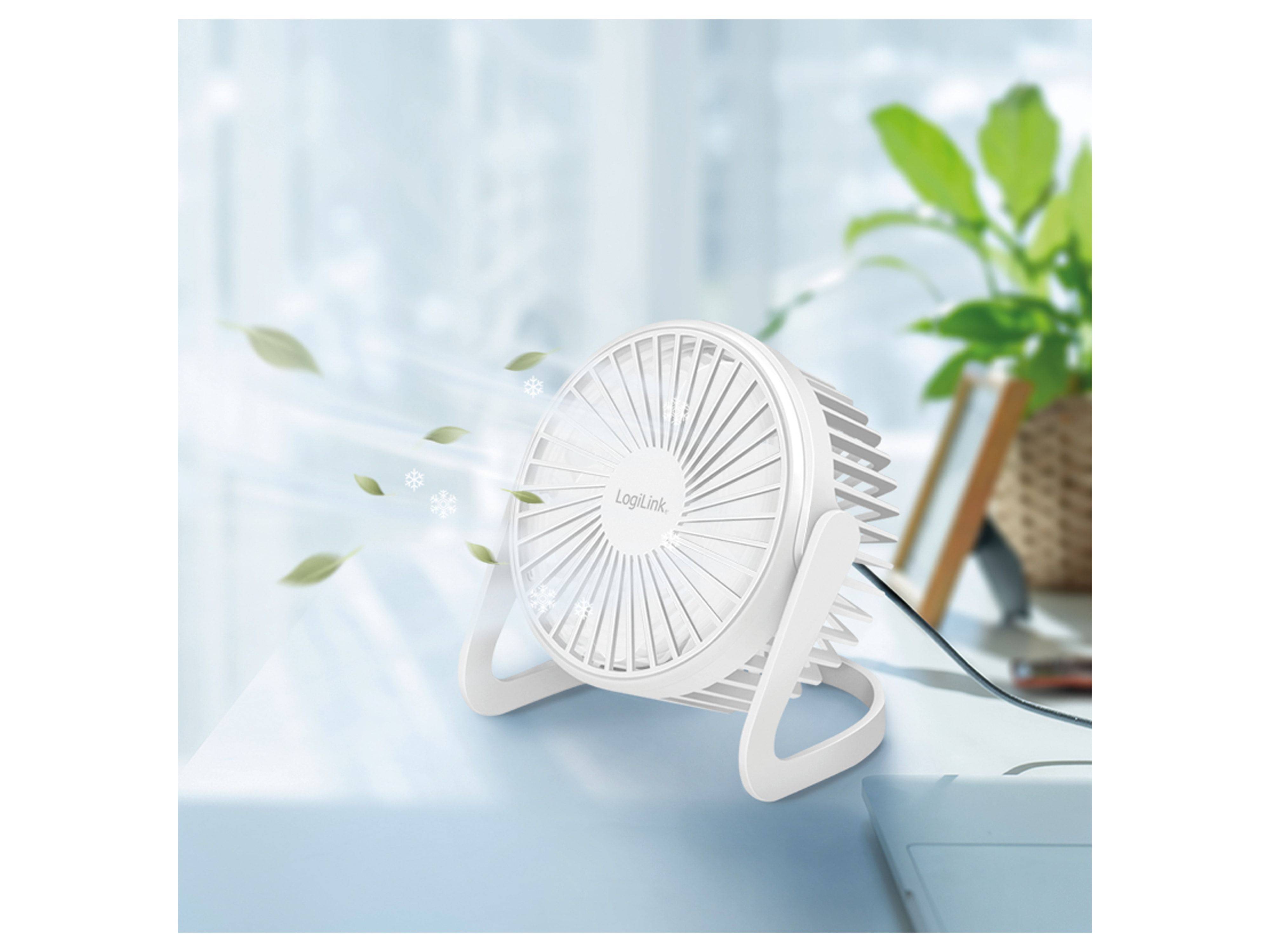 LogiLink UA0402 USB-Ventilator (B x H x T) 140 x 115 x 147mm