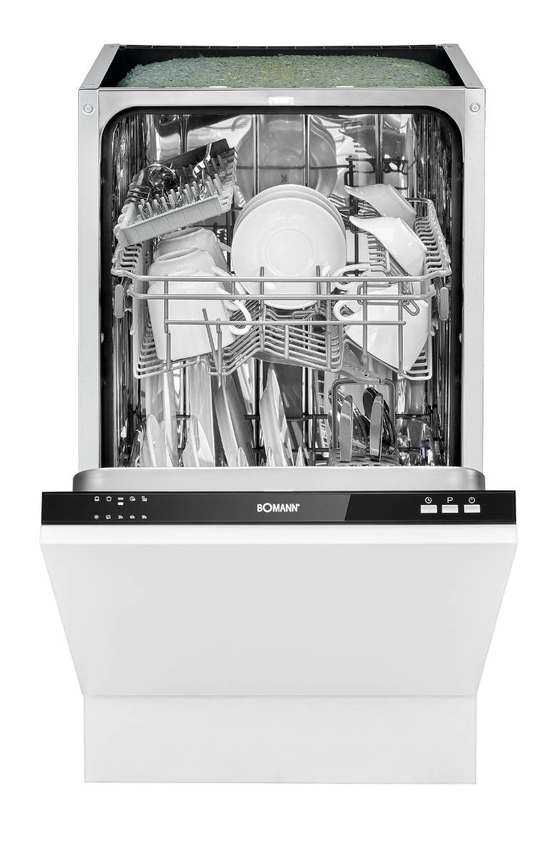 Bomann Einbau-Geschirrspüler GSPE 7415 VI, 45 cm, vollintegriert