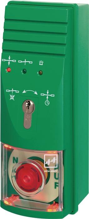 Fluchtwegsteuerung m.integrierter Stromversorgung 0 b.+40GradC