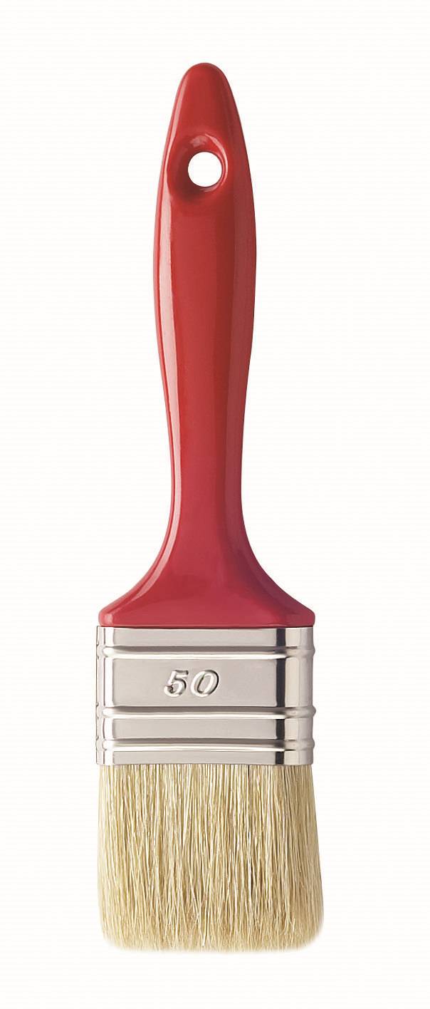 Lack-Flachpinsel BASIC helle Borstenmischung 5.-6. Stärke ca. 60% Tops 30mm x 11,0mm