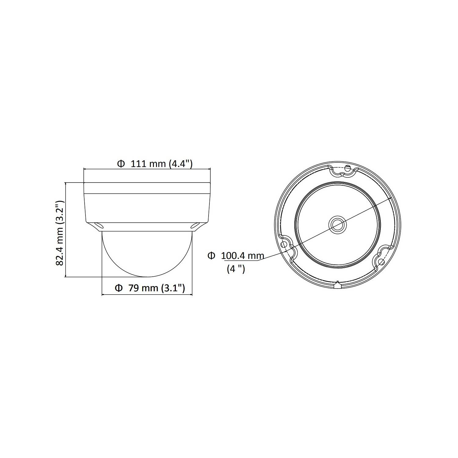 HIKVISION Hikvision DS-2CD1143G0-I(2.8mm)(C) LAN IP Überwachungskamera 2560 x 1440 Pixel