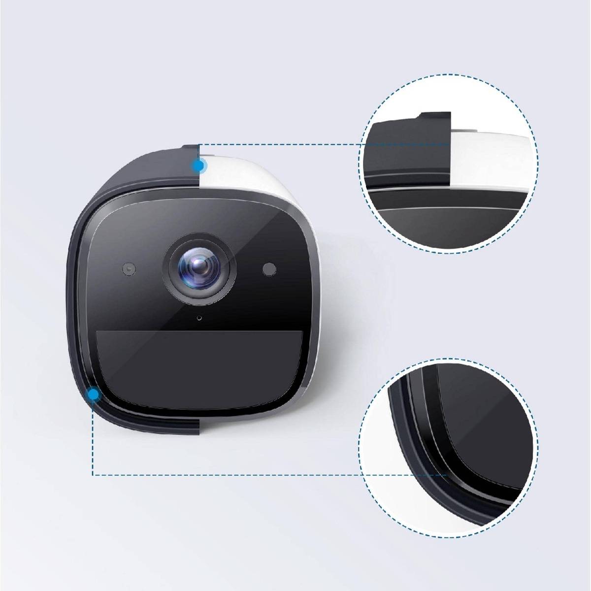 ANKER INNOVATIONS - Eufy Skin - Kameraschutzhülle - Schwarz (Packung mit 2)