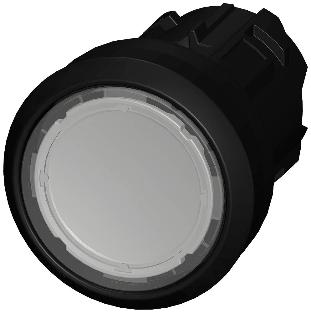 Siemens Dig.Industr. Drucktaster 22mm, rund, klar 3SU1000-0AB70-0AA0