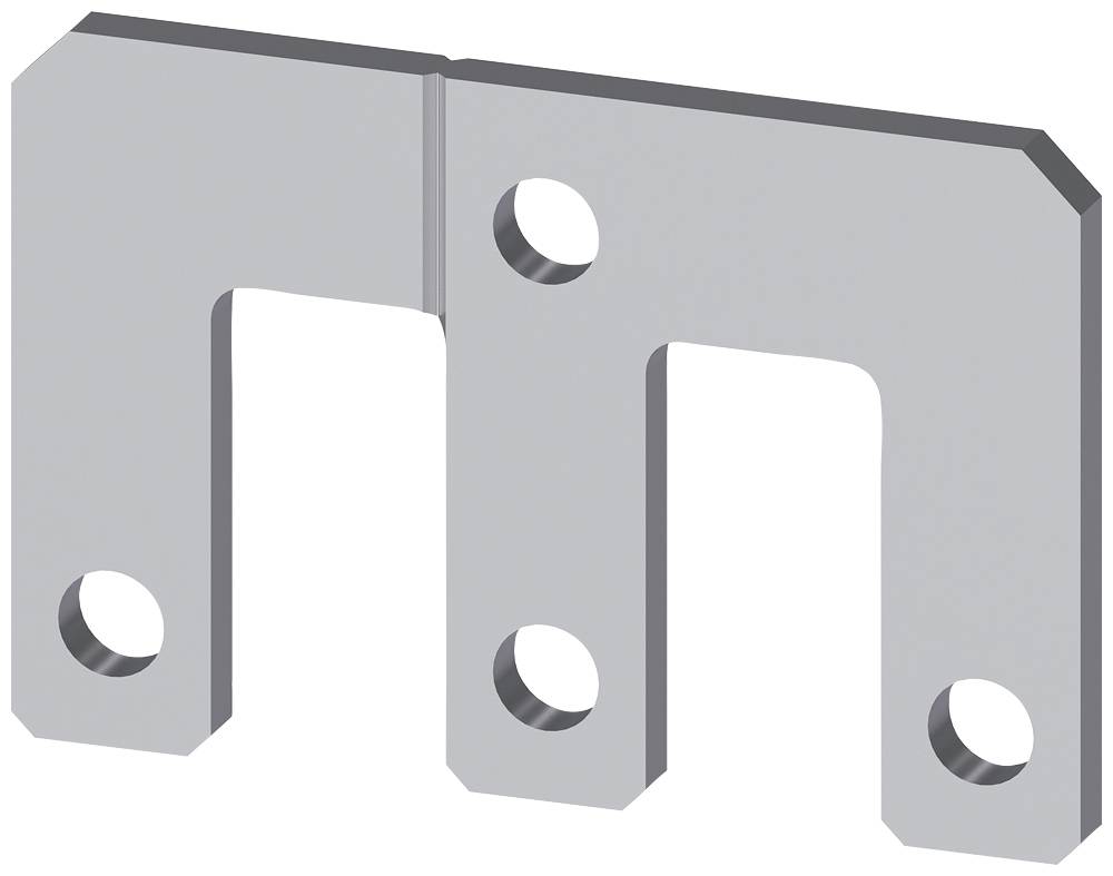 Parallelschaltverbinder 3-polig, mit Bohrung für 3RT1.5