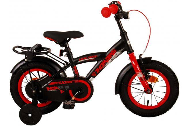 Volare Thombike 12 Zoll 21,5 cm Jungen Rücktrittbremse Schwarz/Rot