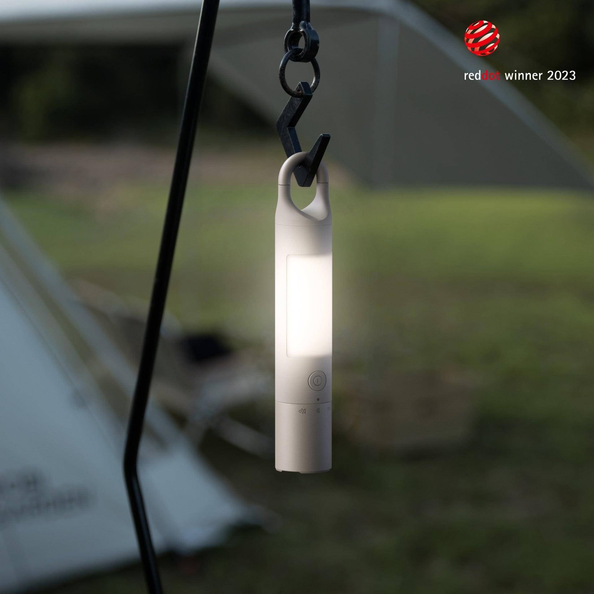 HOTO Flashlight Duo, Taschenlampe mit zwei Lichtquellen, 1000lm, USB-C