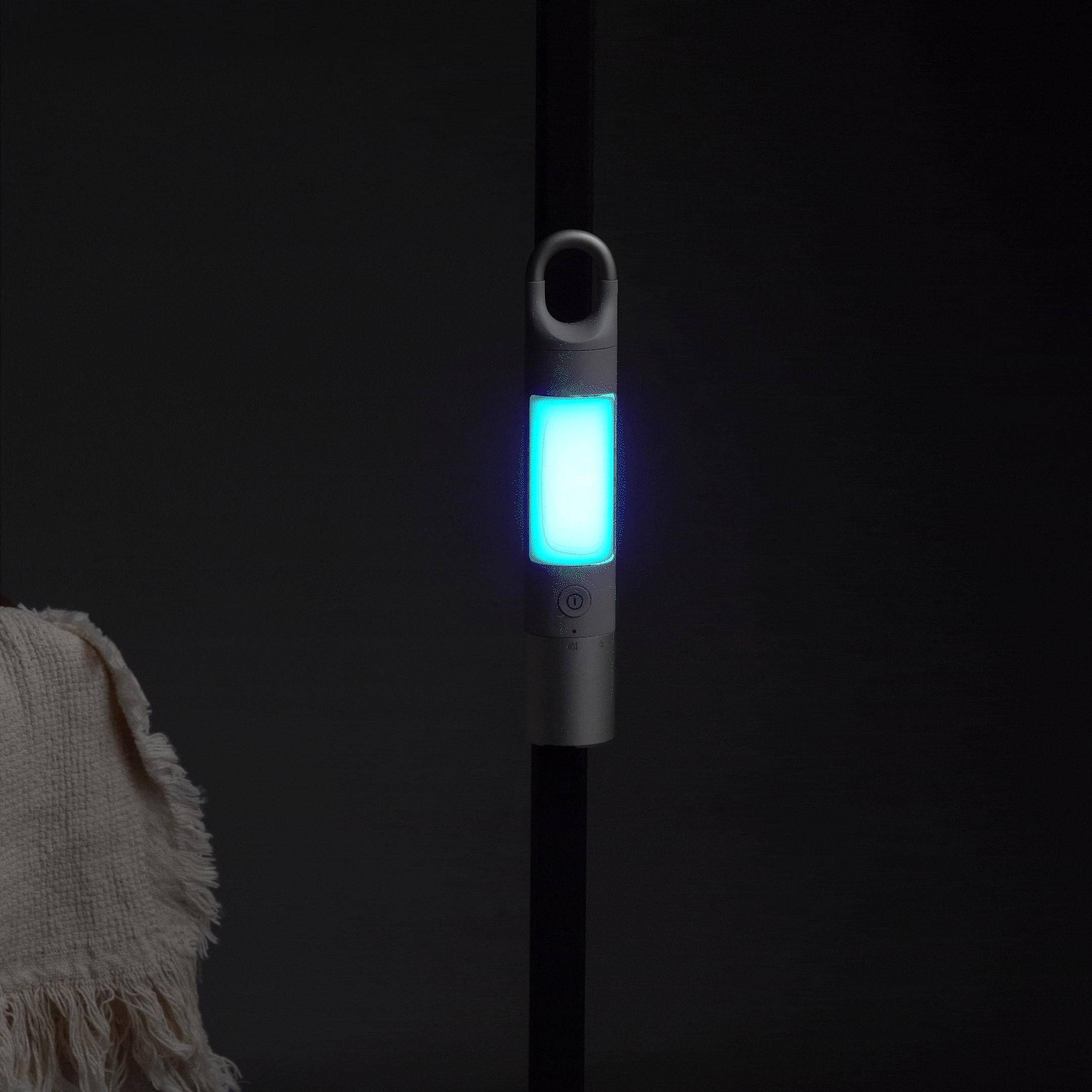 HOTO Flashlight Duo, Taschenlampe mit zwei Lichtquellen, 1000lm, USB-C