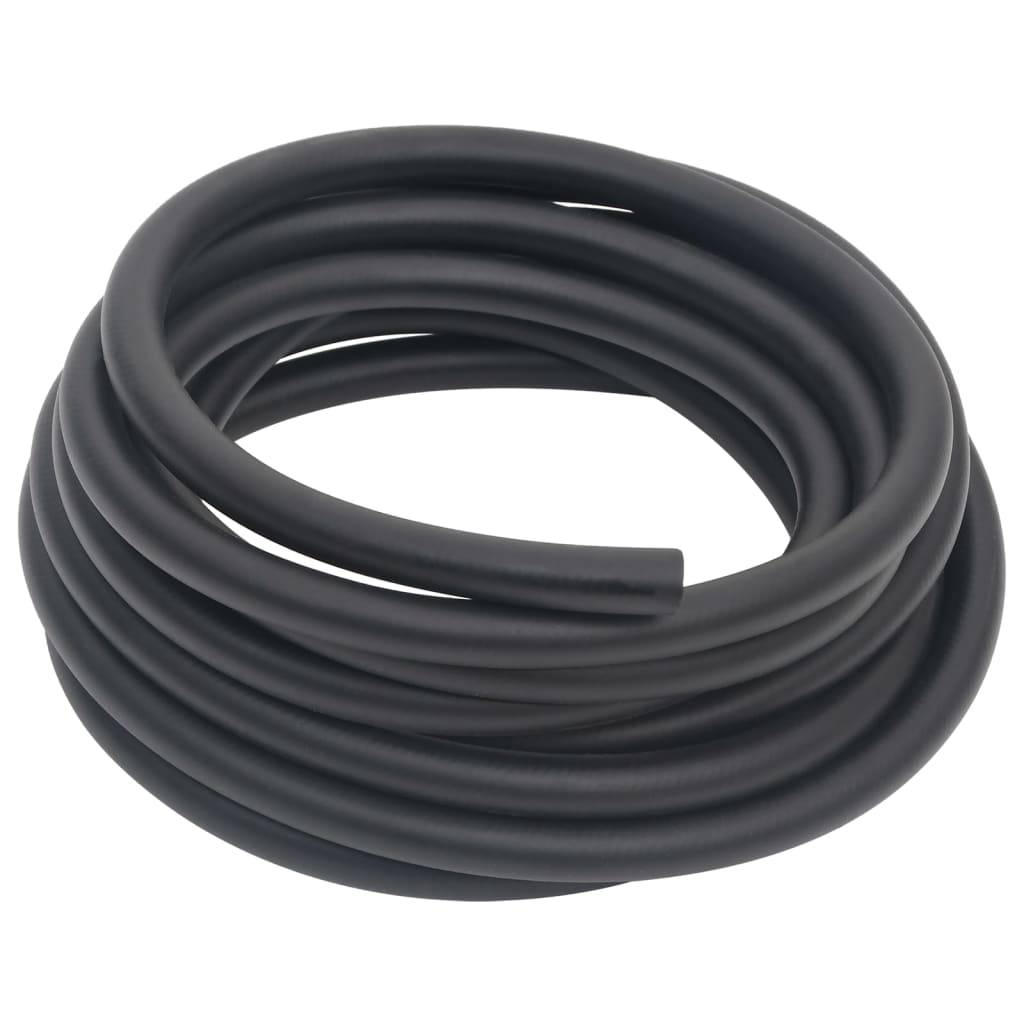 vidaXL Hybrid-Luftschlauch Schwarz 0,6" 10 m Gummi und PVC