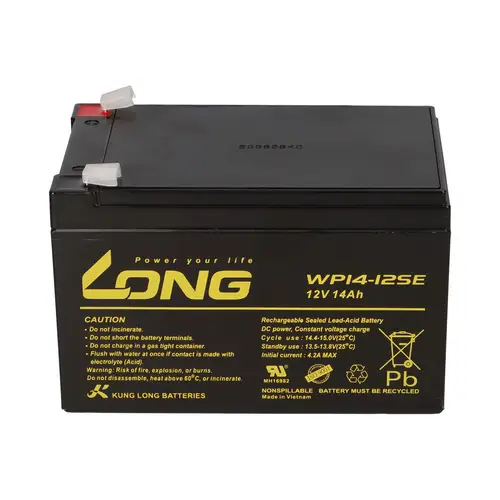 Kung Long Akku 12V 14Ah Pb Batterie Bleigel WP14-12SE zyklenfest Kung Long Akku 12V 14Ah Pb Batterie Bleigel WP14-12SE zyklenfest