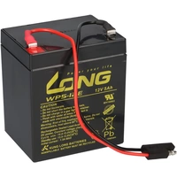 Kung Long Blei Akku AGM 12V 5 Ah WP5-12 mit Stecker für Rasenmäher z.B. Sabo 43-Vario E Toro Briggs Stratton Kung Long Blei Akku AGM 12V 5 Ah WP5-12 mit Stecker für Rasenmäher z.B. Sabo 43-Vario E Toro Briggs Stratton