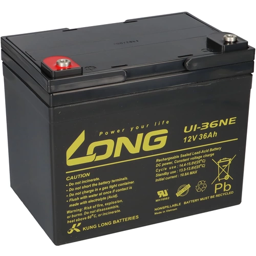 Kung Long Akku 12V 36Ah Pb Batterie Bleigel U1-36NE zyklenfest Kung Long Akku 12V 36Ah Pb Batterie Bleigel U1-36NE zyklenfest