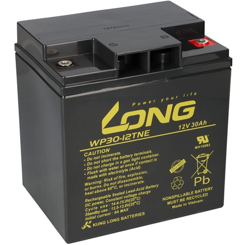 Kung Long Akku 12V 30Ah Pb Batterie WP30-12TNE zyklenfest Kung Long Akku 12V 30Ah Pb Batterie WP30-12TNE zyklenfest