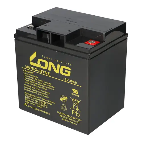 Kung Long Akku 12V 30Ah Pb Batterie WP30-12TNE zyklenfest Kung Long Akku 12V 30Ah Pb Batterie WP30-12TNE zyklenfest