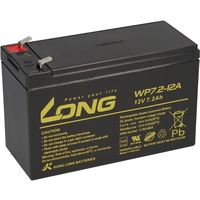 Kung Long VDS WP7,2-12A F2 12V 7,2 Ah Blei AGM Akku 6,3mm Faston Kung Long VDS WP7,2-12A F2 12V 7,2 Ah Blei AGM Akku 6,3mm Faston