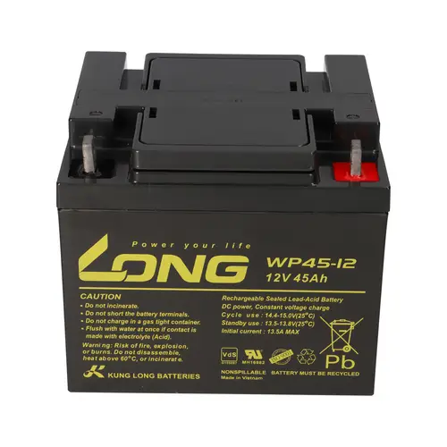 Kung Long WP45-12 VDS12V 45Ah Pb Batterie Bleigel AGM Kung Long WP45-12 VDS12V 45Ah Pb Batterie Bleigel AGM