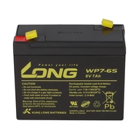 Kung Long Akku WP7-6S 6V 7Ah AGM Blei Vlies wartungsfrei 6Volt Kung Long Akku WP7-6S 6V 7Ah AGM Blei Vlies wartungsfrei 6Volt