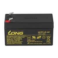 Kung Long WP1.2-12 12V 1,2Ah AGM Batterie Blei wartungsfrei VdS battery Kung Long WP1.2-12 12V 1,2Ah AGM Batterie Blei wartungsfrei VdS battery
