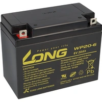 Kung Long Akku WP20-6 6V 20Ah AGM Blei Vlies Kung Long Akku WP20-6 6V 20Ah AGM Blei Vlies