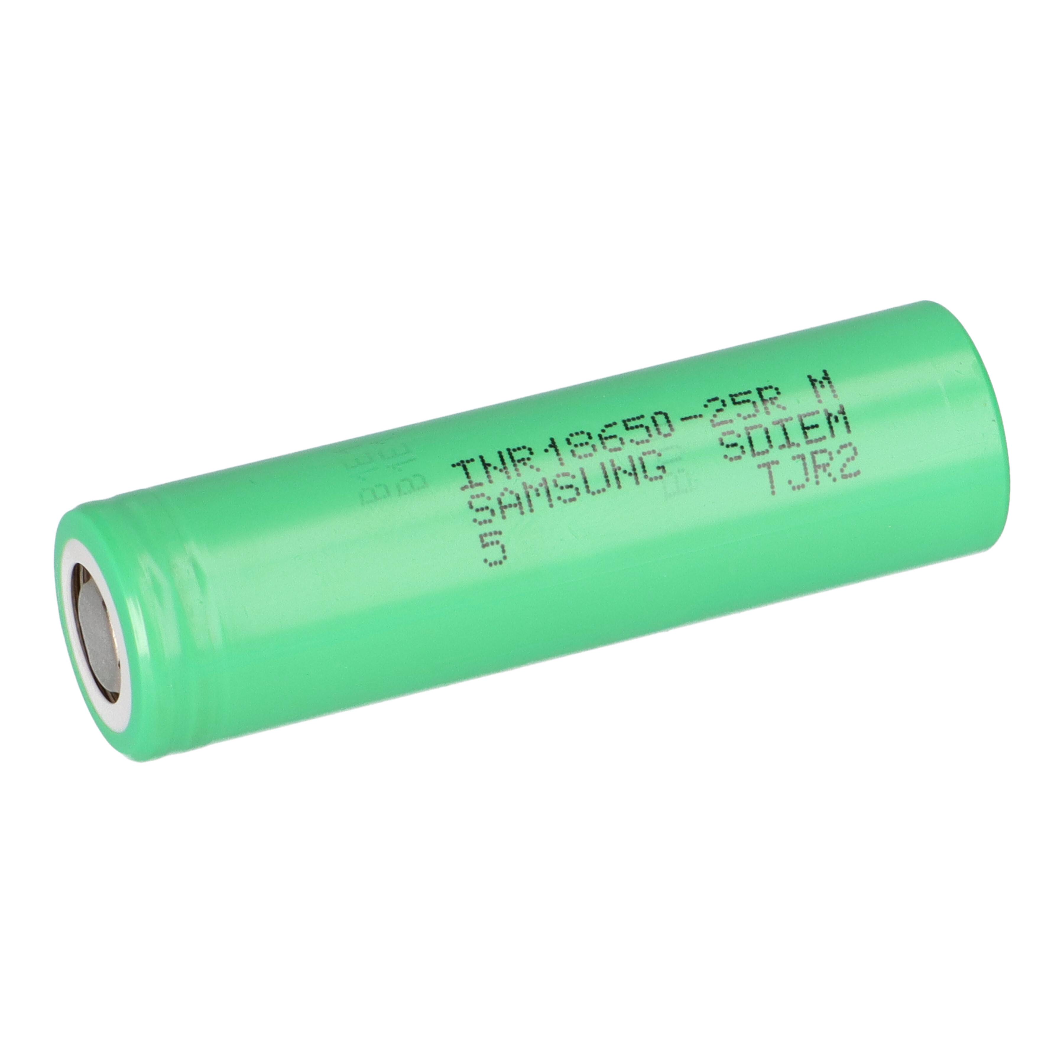 SAMSUNG LiIon-Akku INR18650-25R5, 3,6 V/2,55 Ah