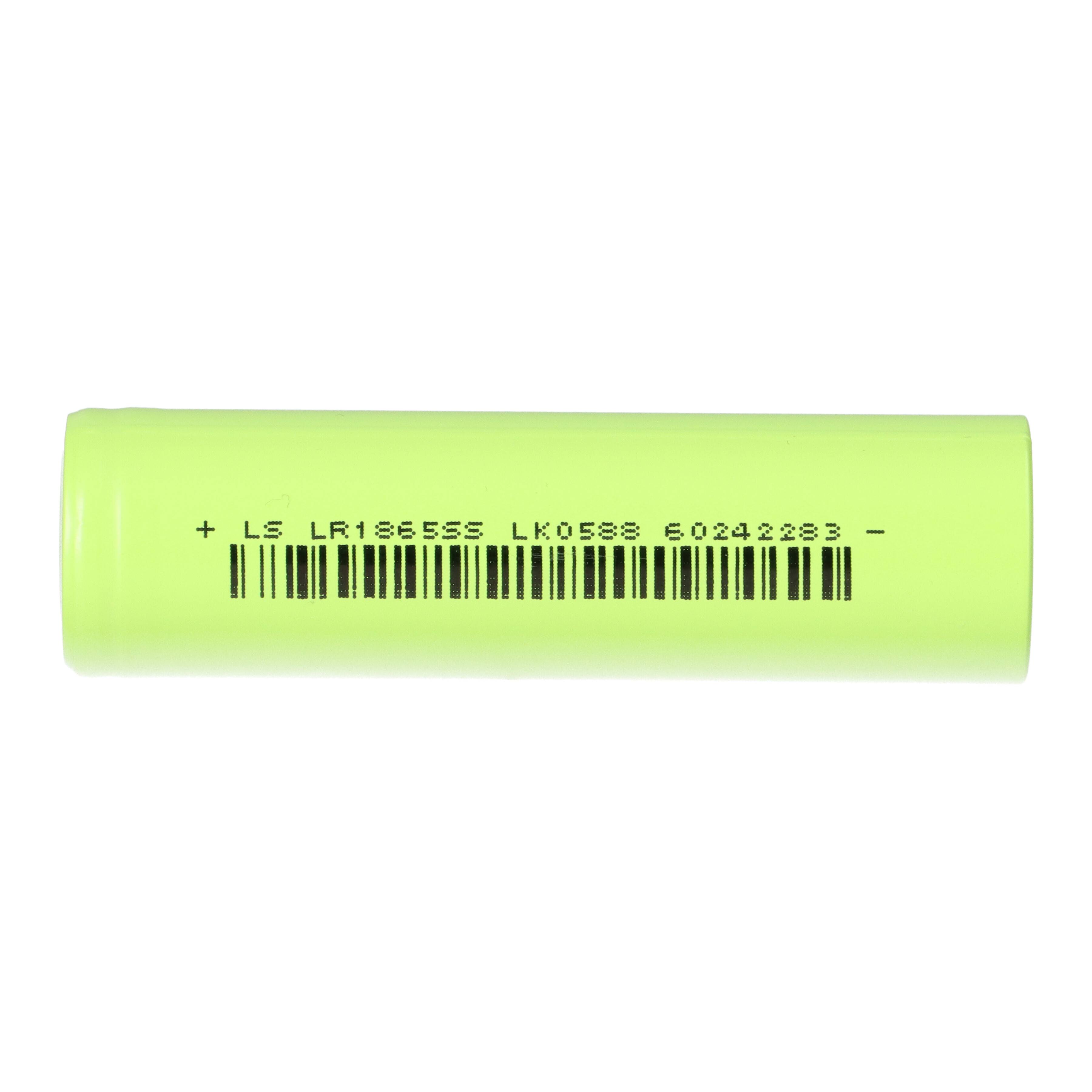 Lishen LR1865SS / TerraE INR18650-30E 3,65V 3000mAh – Flat Top