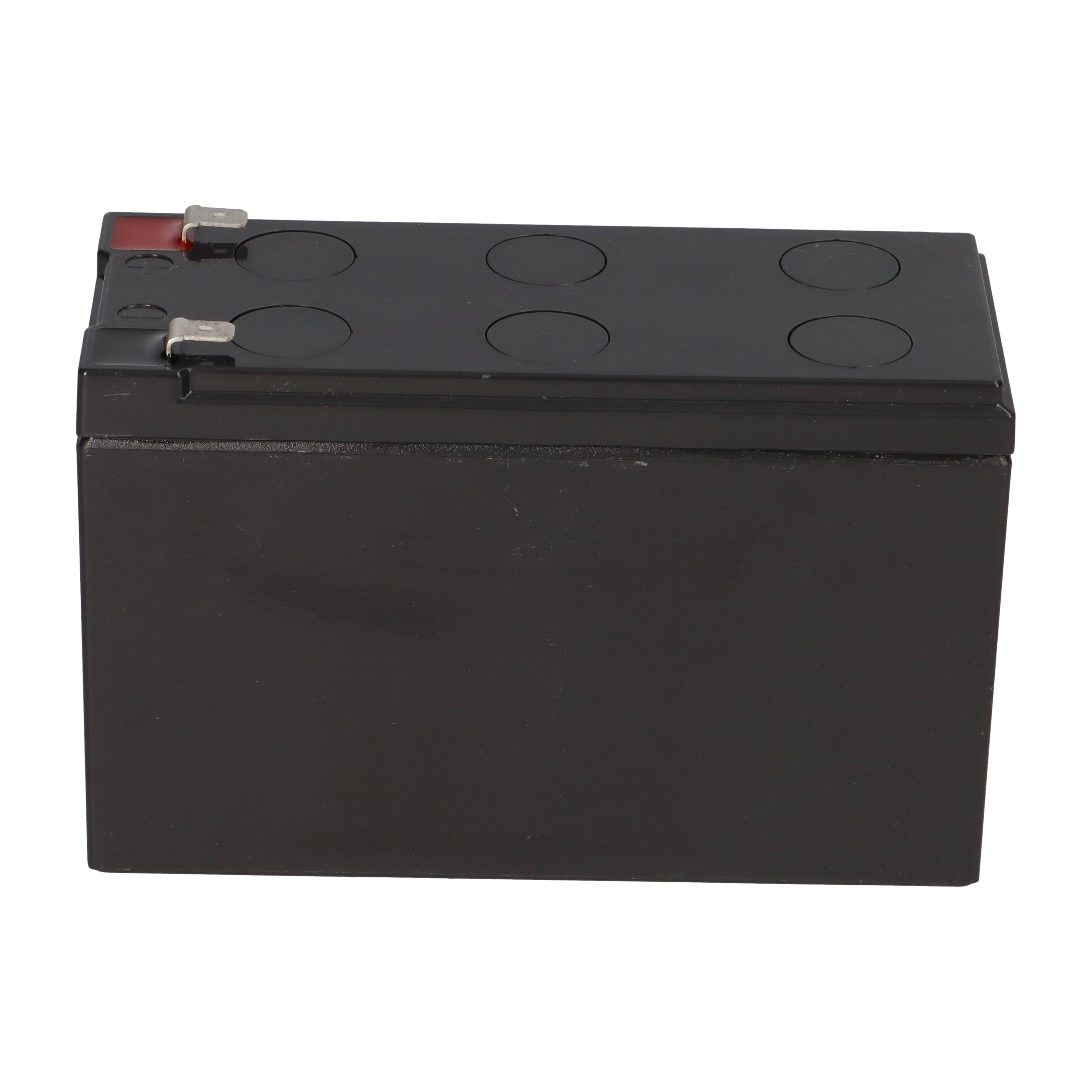 CSB HR1234W High-Rate AGM Bleiakku 12V 8,4Ah 34 W/Zelle bei 15 Min. T2 / Faston 6,3 mm