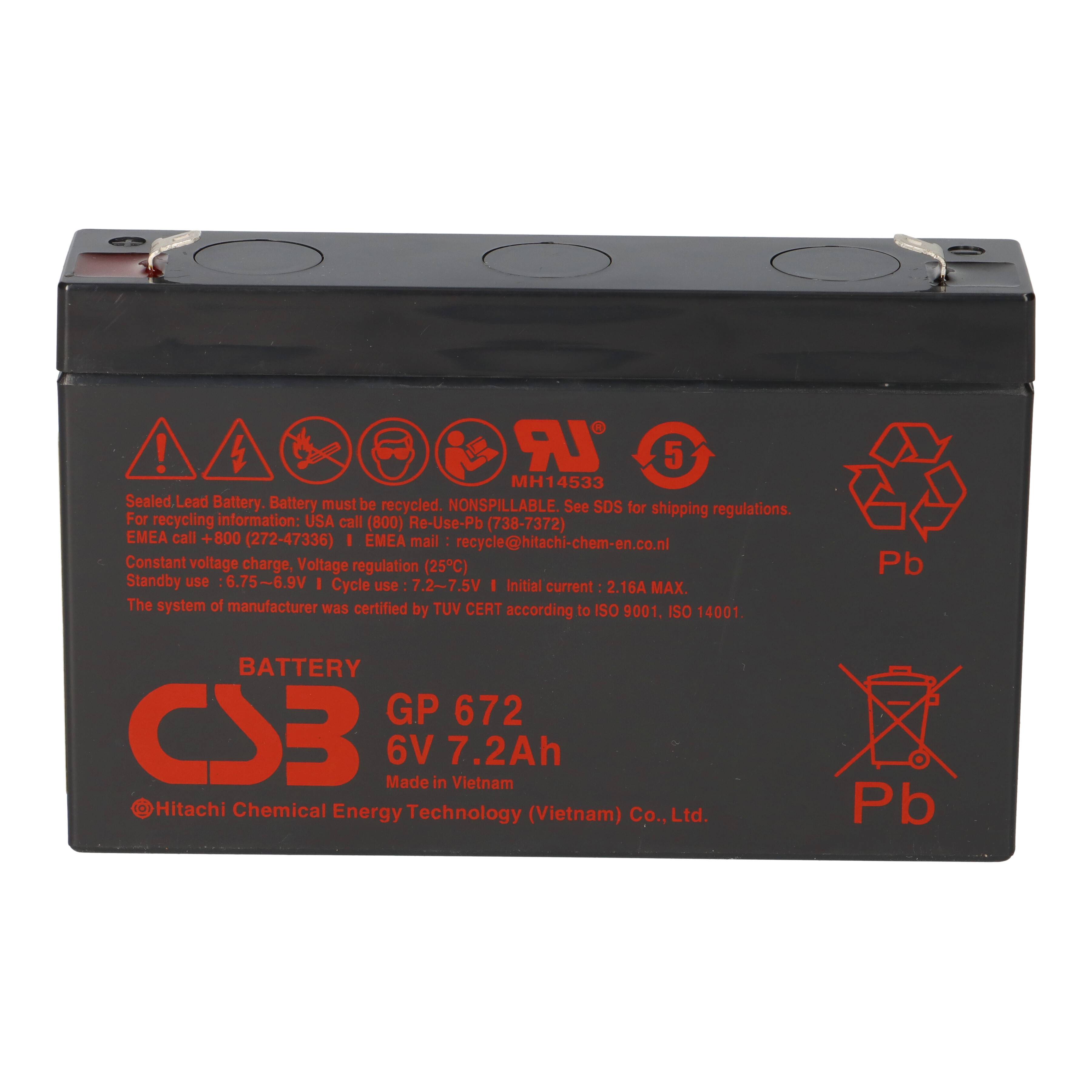 CSB Battery 4348, 1x -04251677310930