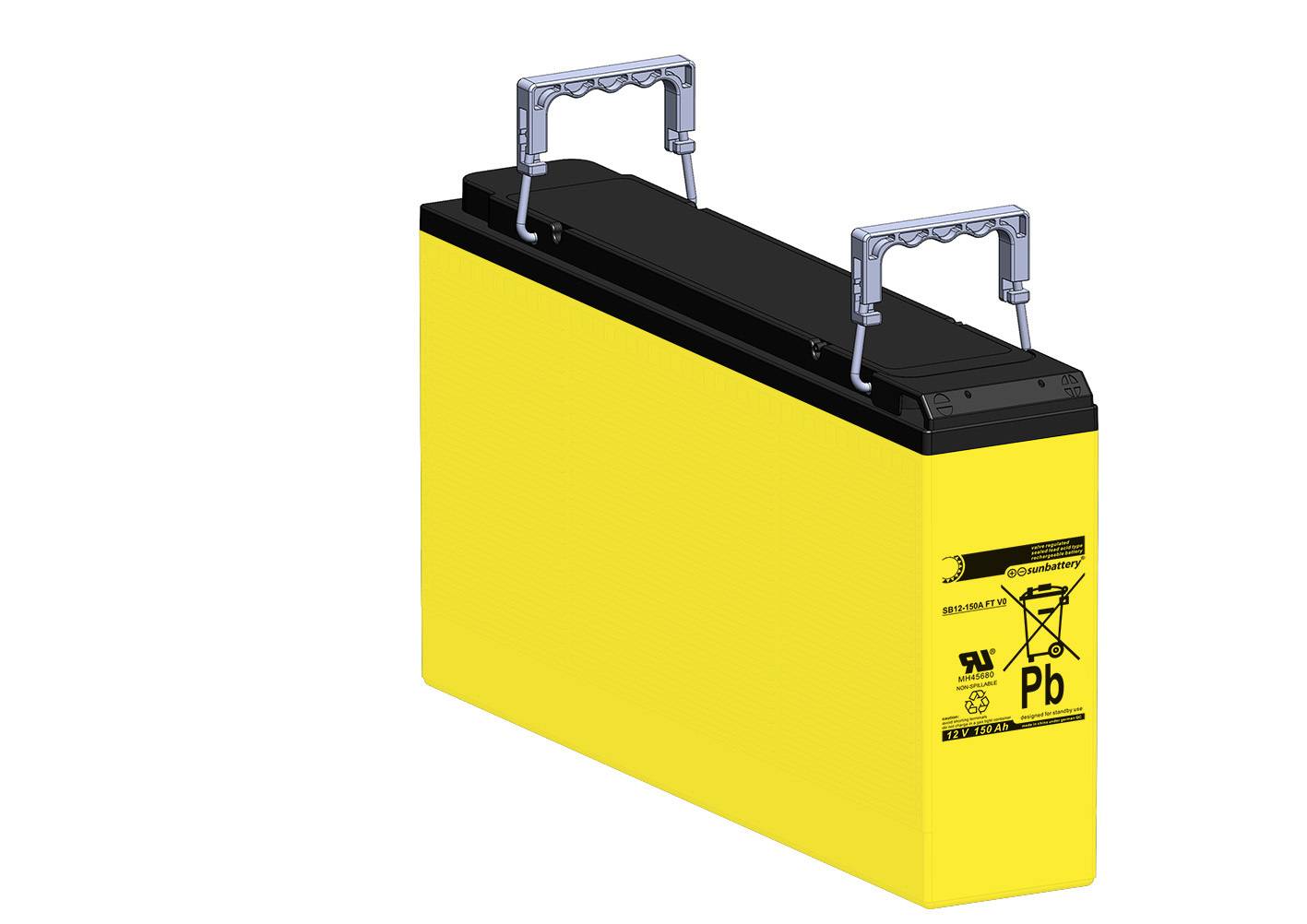 SUN Battery SB12-150A FT V0 AGM Akku 12V 150Ah Blei-Akku