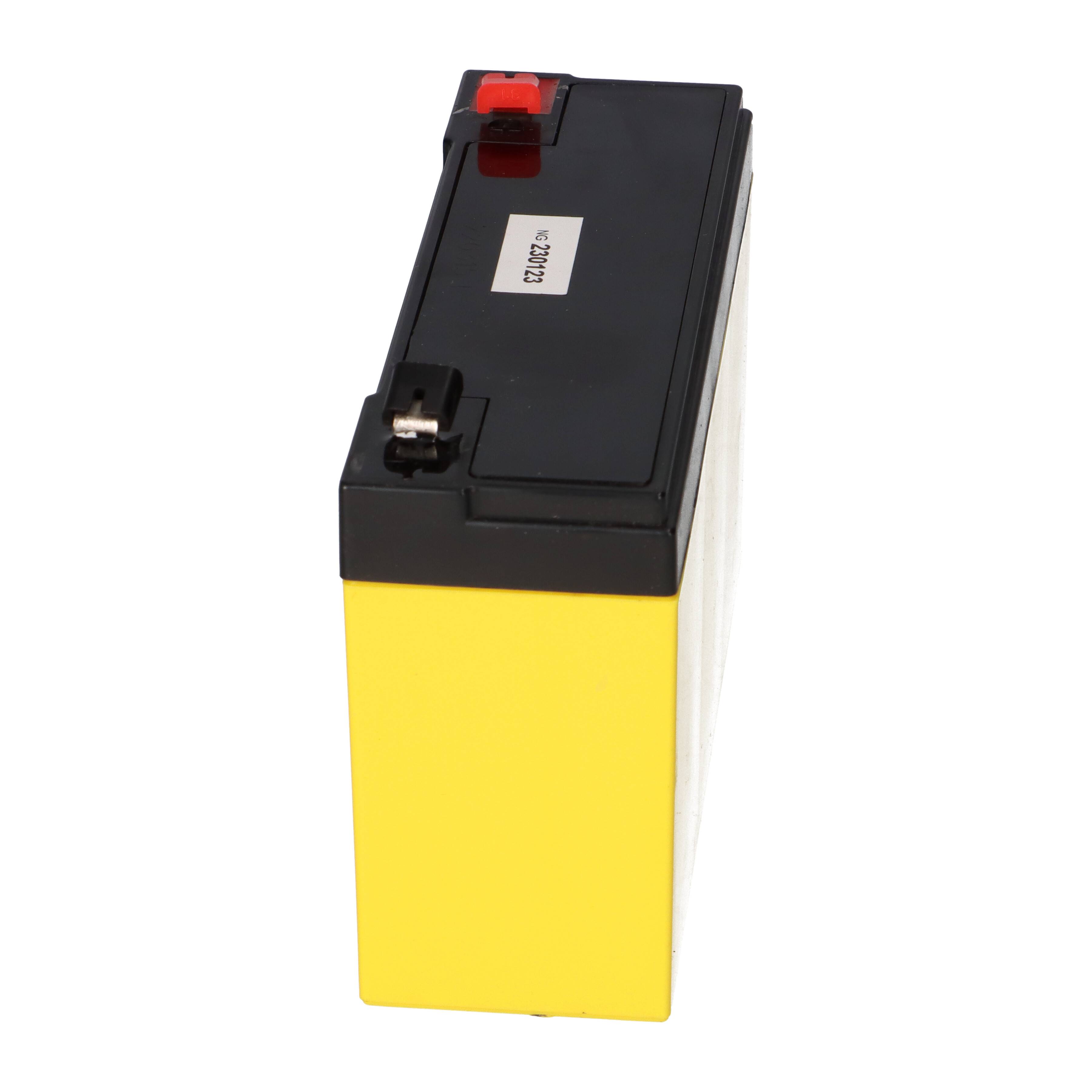 SUN Battery SB6-12V0 AGM Akku 6V 12Ah Blei-Vlies-Akku mit VDS