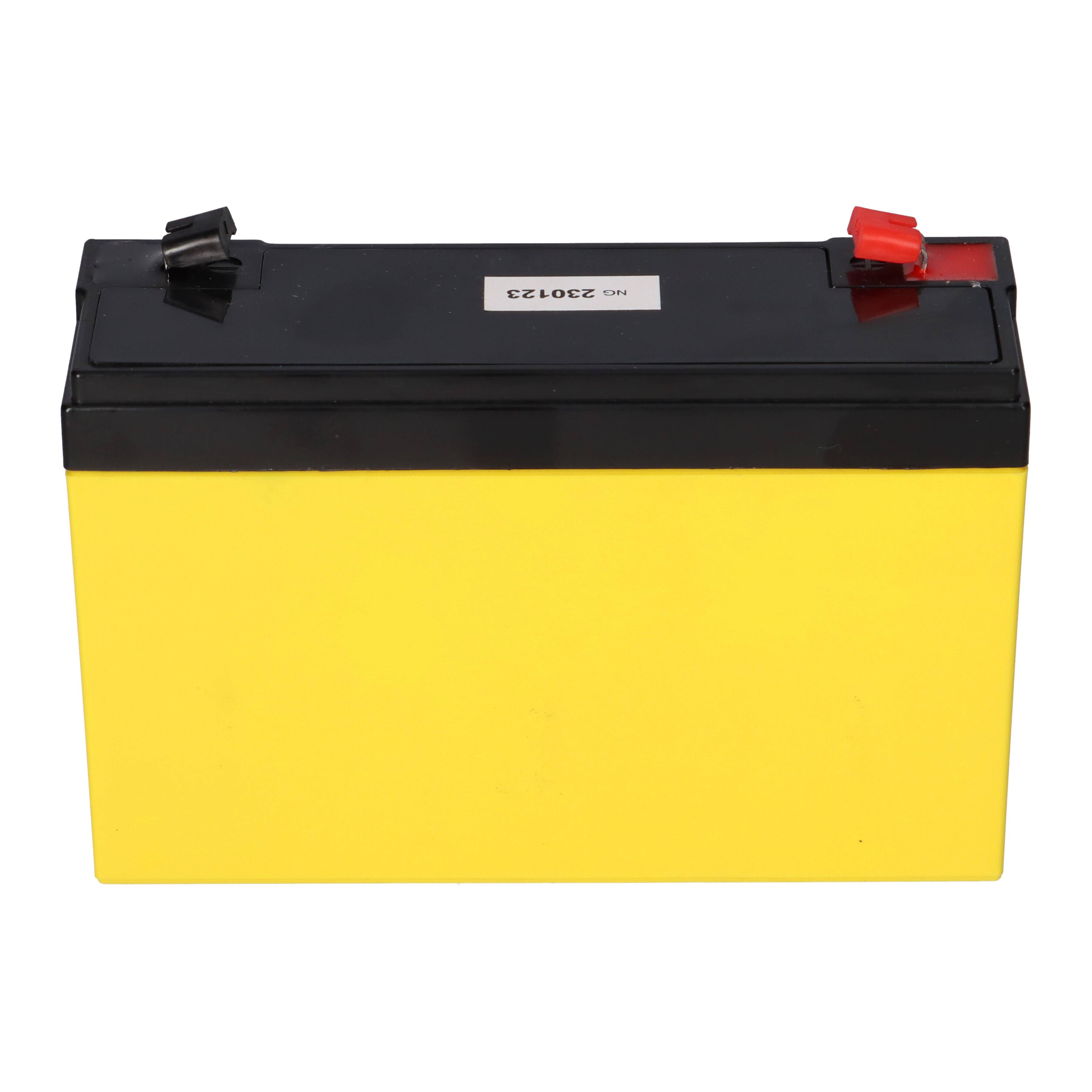 SUN Battery SB6-12V0 AGM Akku 6V 12Ah Blei-Vlies-Akku mit VDS